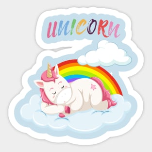 Rainbow Unicorn Lover Sticker